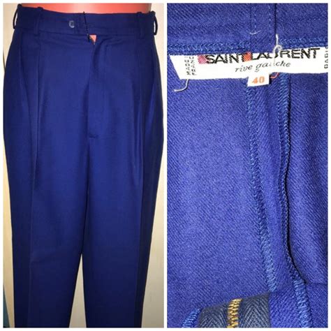 yves st laurent trousers